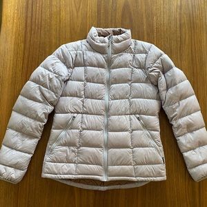 REI 650 Down Jacket Women’s size medium lilac lavendar coat full zip